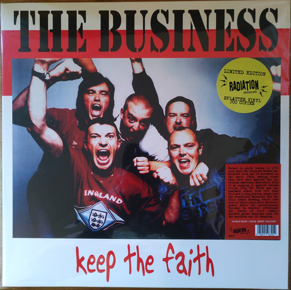 The Business "Keep The Faith" LP